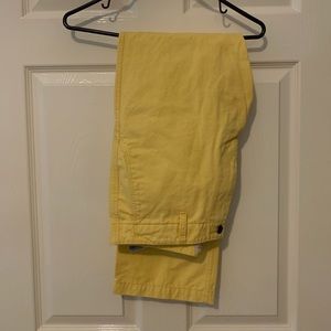 Yellow Docker Pants
